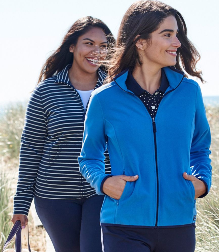 ll bean fitness fleece full zip