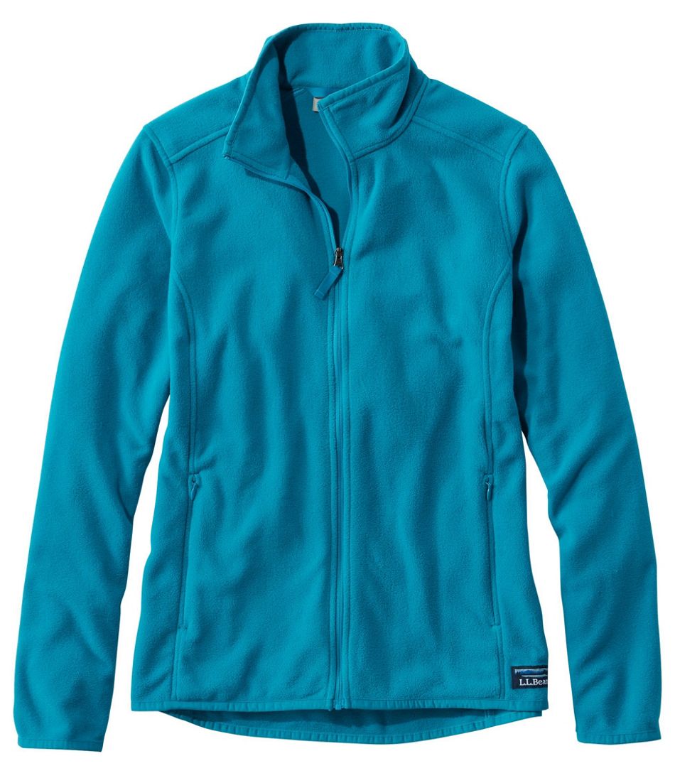 Women's Soft-Brushed Fitness Fleece Zip-Pocket Jacket