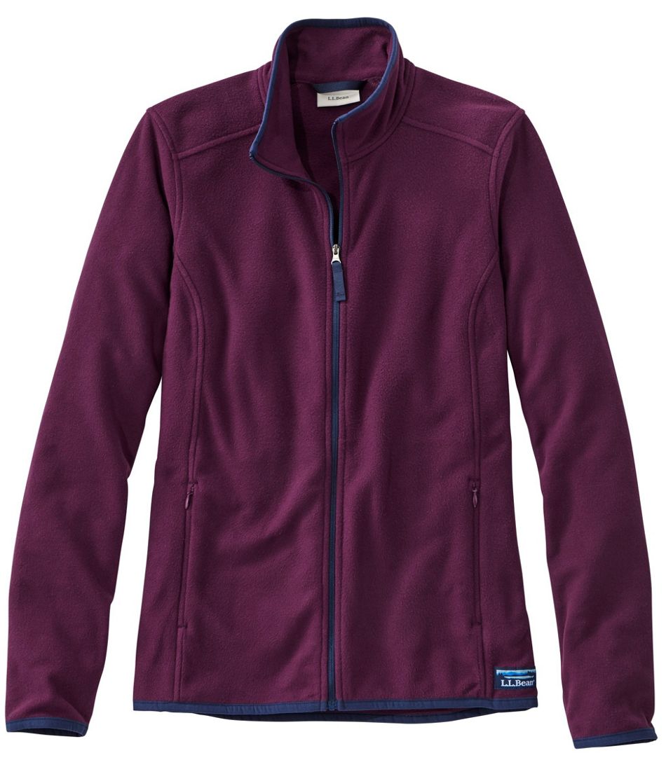 Women's Soft-Brushed Fitness Fleece Zip-Pocket Jacket | Fleece