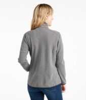 Women's Soft-Brushed Fitness Fleece Pullover, Quarter-Zip at L.L. Bean