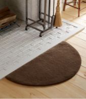 Wool Hearth Rug Crescent
