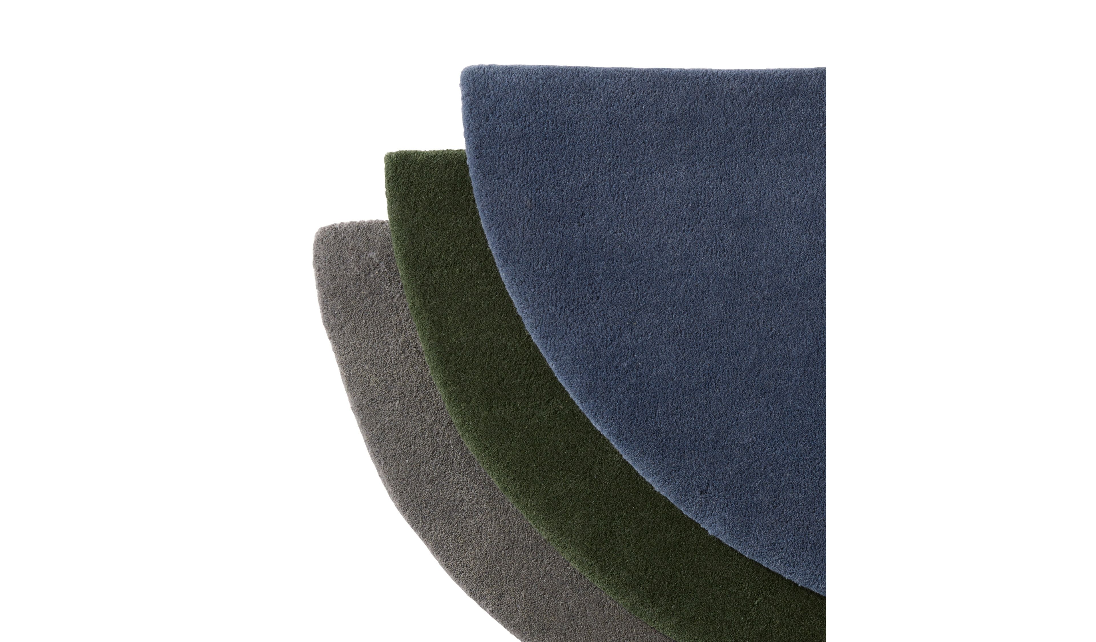 Wool Hearth Rug, Crescent