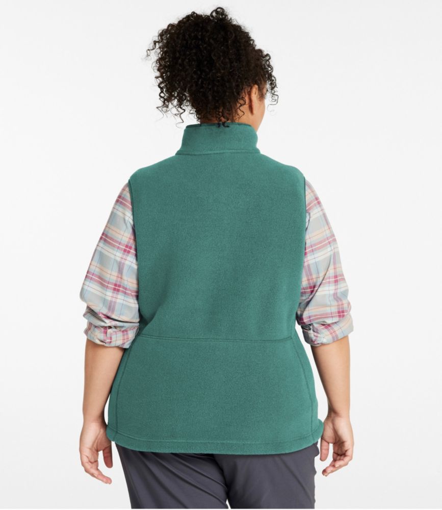 Women's Mountain Classic Fleece Vest, Deep Green, small image number 3