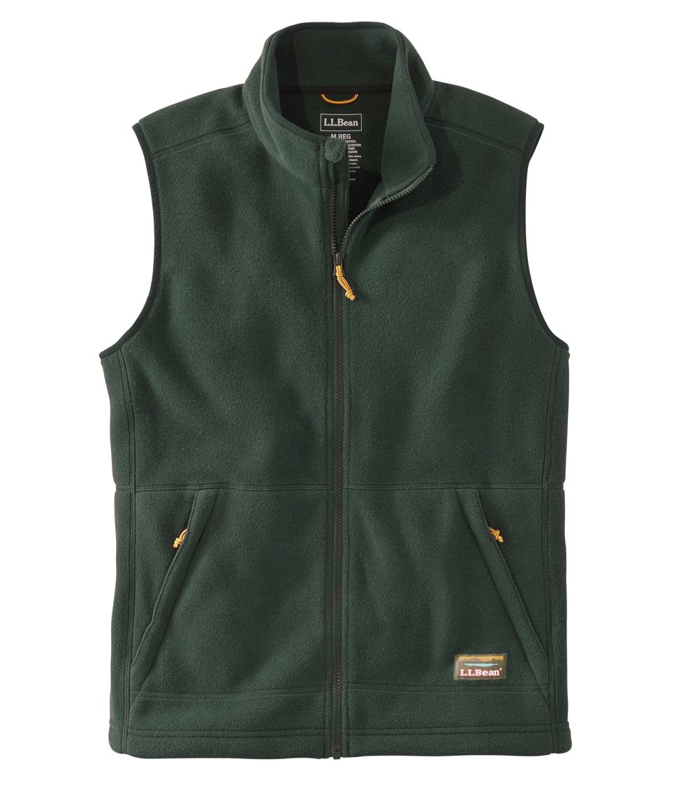 Men's Mountain Classic Fleece Vest Warden's Green XXL | L.L.Bean, Regular