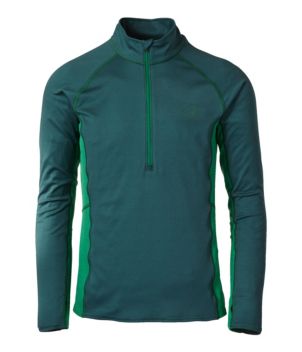 Men's L.L.Bean Midweight Base Layer, 1/4 Zip