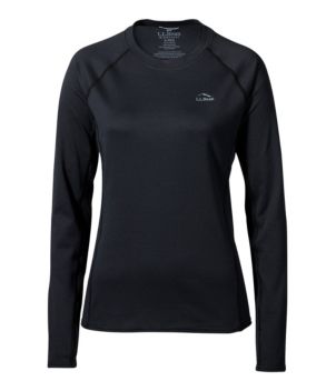 Women's L.L.Bean Midweight Crew Base Layer, Long Sleeve