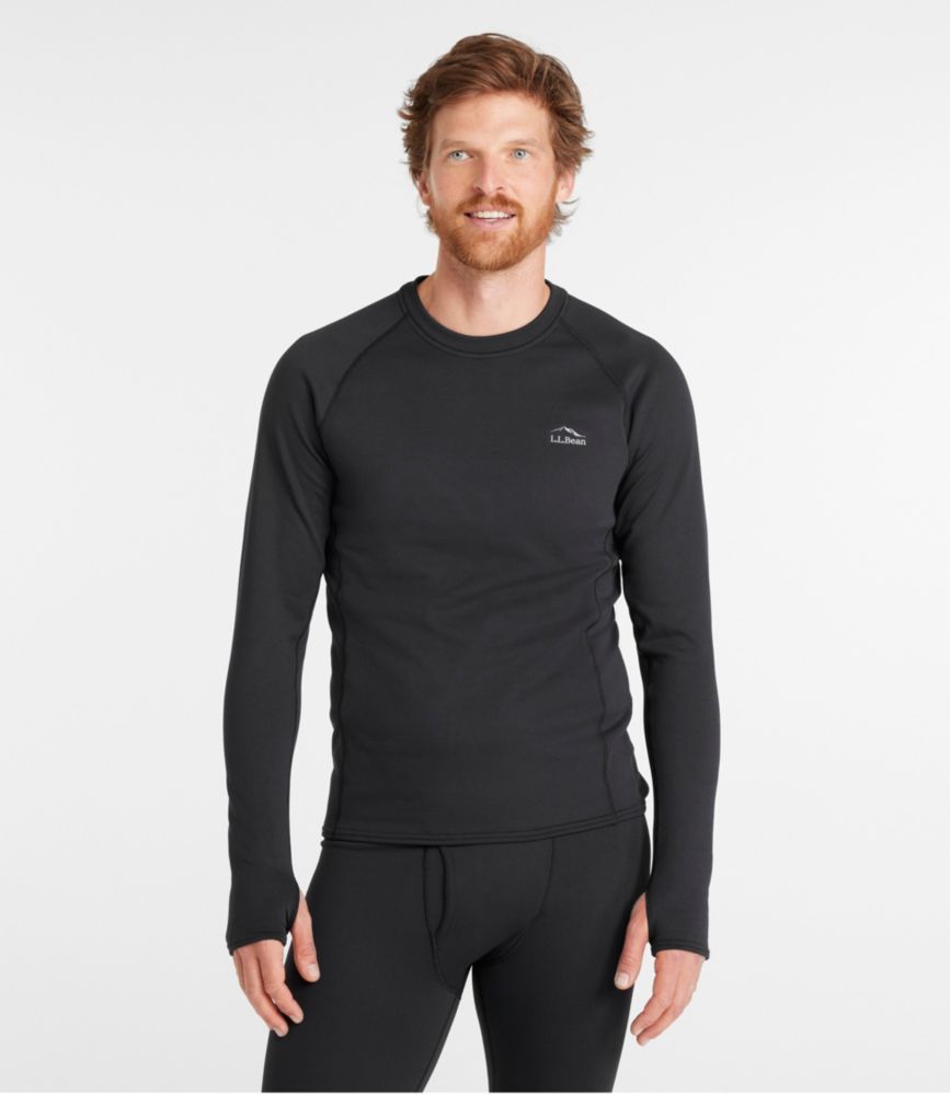 Men's L.L.Bean Heavyweight Base Layer Crew, Long Sleeve Accessories
