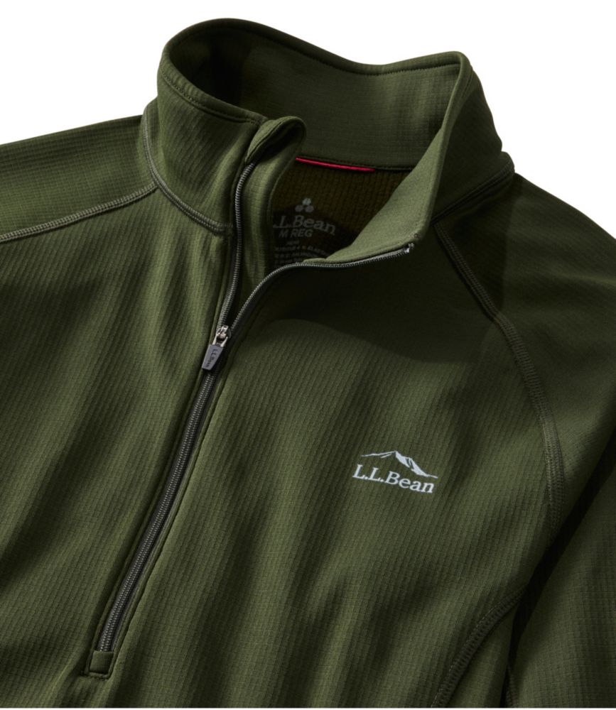 Men's L.L.Bean Heavyweight Base Layer, 1/4 Zip, , small image number 6