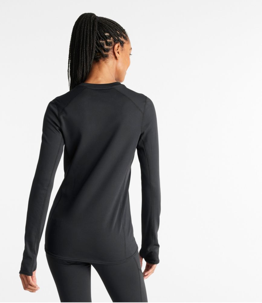 Women's L.L.Bean Heavyweight Base Layer Crew, Long Sleeve, , small image number 4
