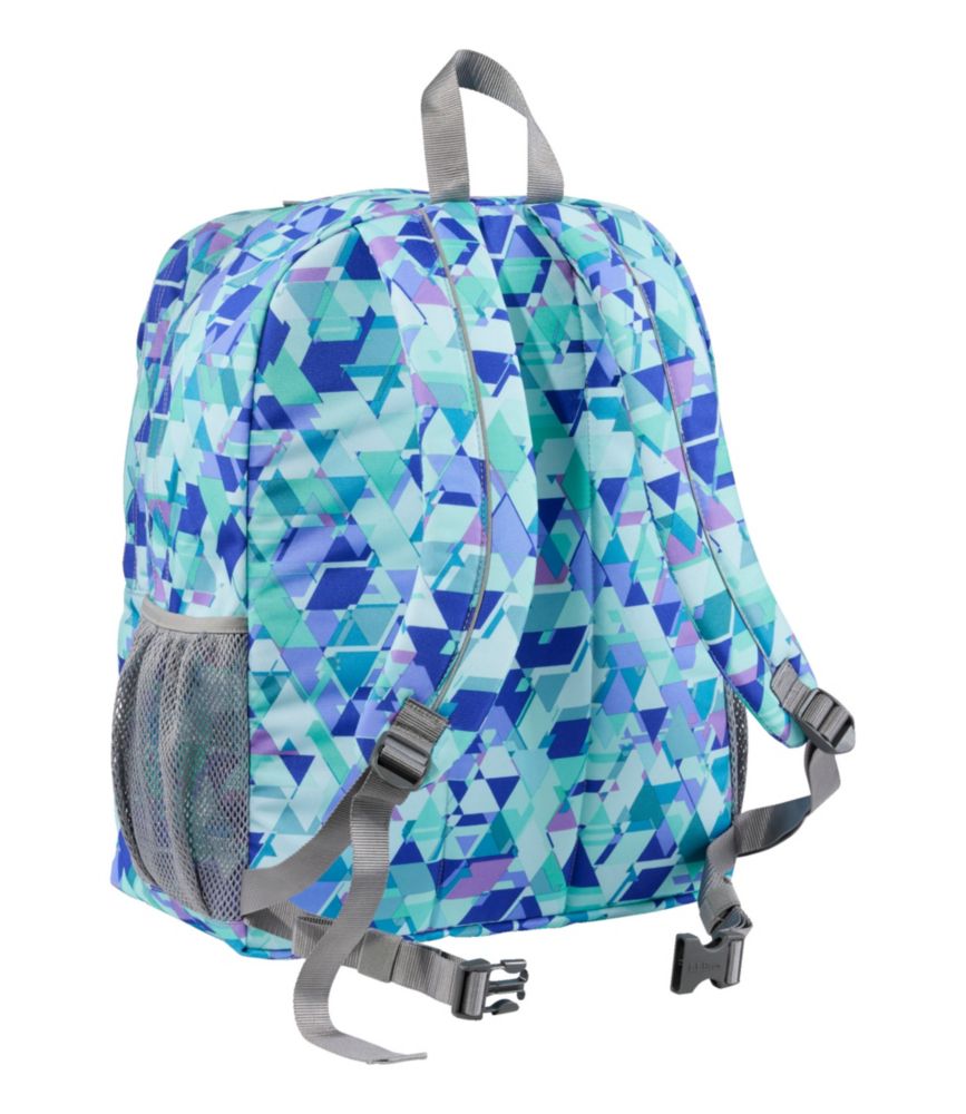 teal blue backpack