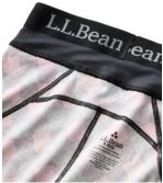 Women's L.L.Bean Midweight Base Layer Pants, Print