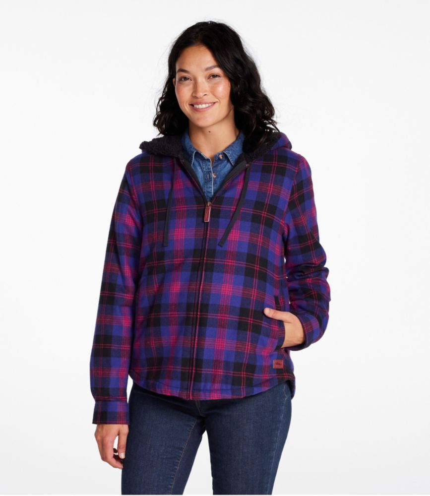 women's flannel sweatshirts