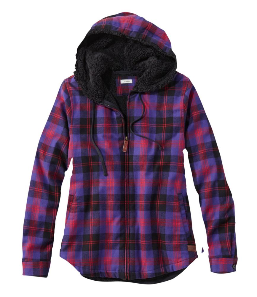 Hooded flannel womens shirt best sale