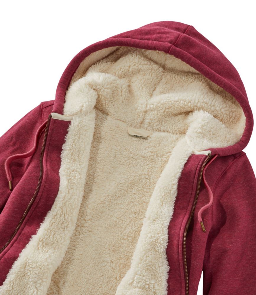 petite hooded fleece jacket