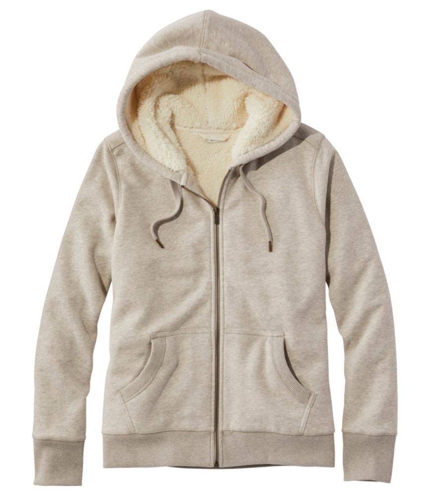 ll bean sherpa lined hoodie