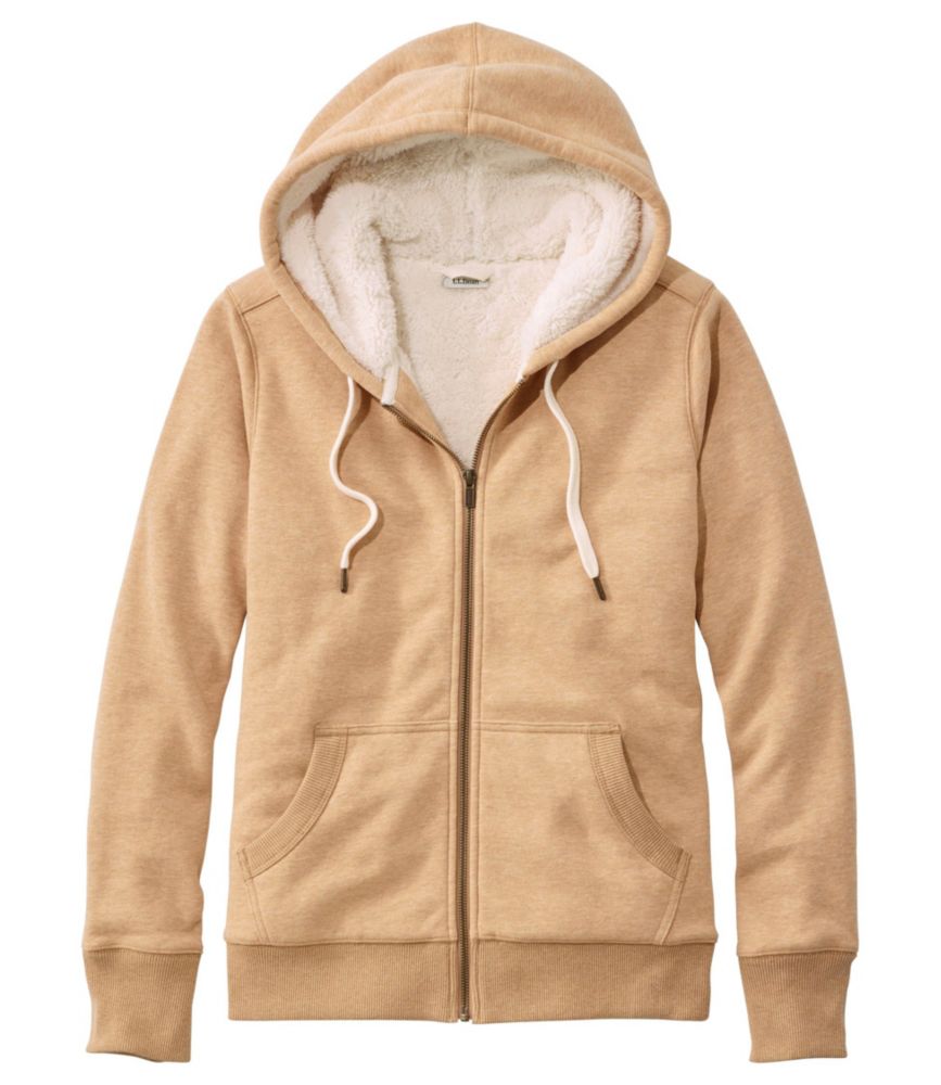 lined hoodie women's