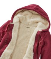 Sherpa lined clearance sweatshirts