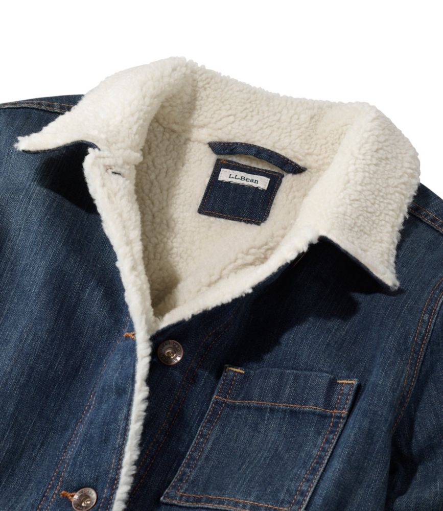 Women's 1912 Jean Chore Jacket, SherpaLined Women's at L.L.Bean