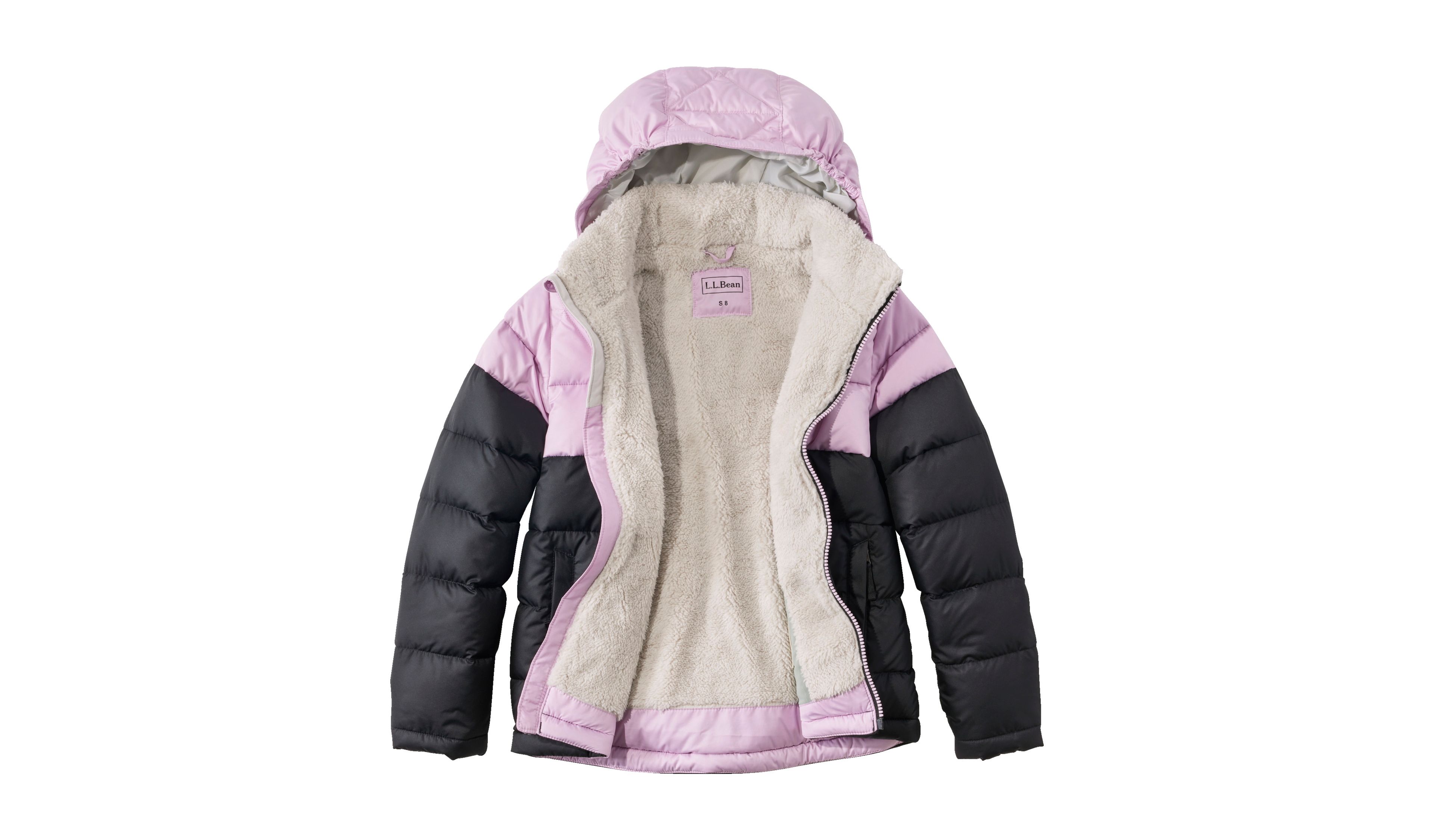 Kids' Bean's Down Jacket, Colorblock
