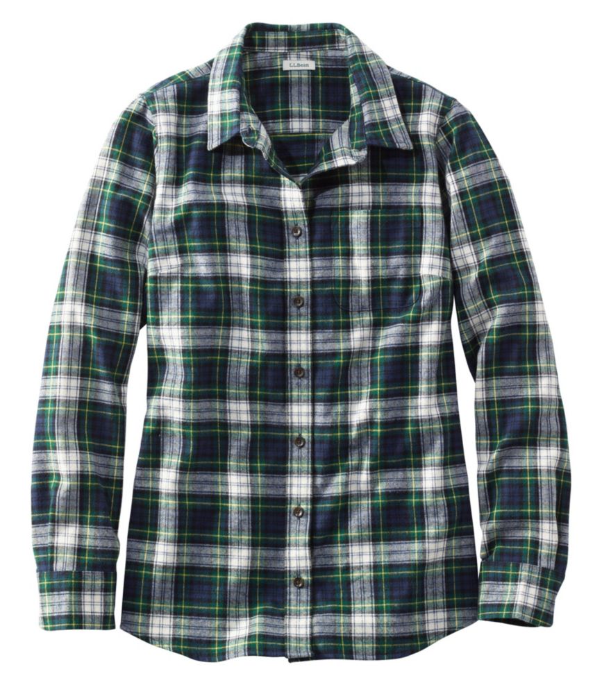 ll bean dress gordon flannel shirt