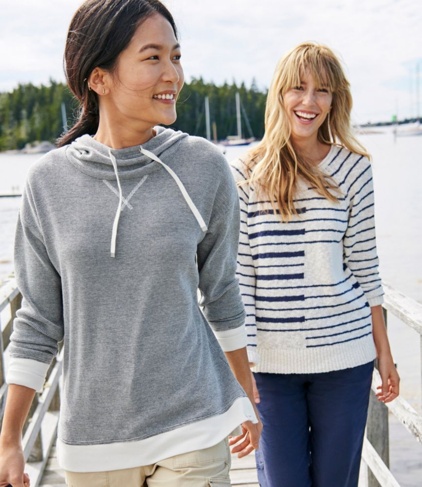 ll bean waffle hoodie
