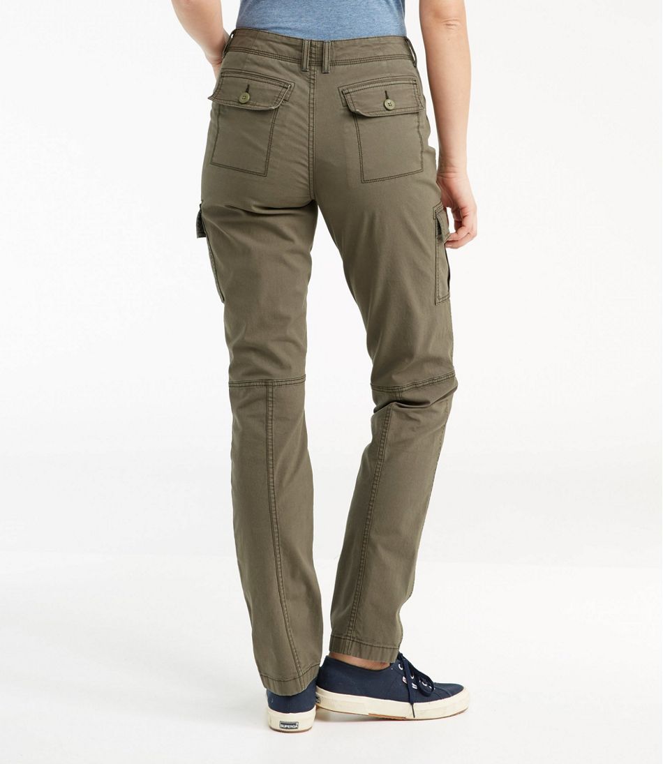 Women's Stretch Canvas Cargo Pants