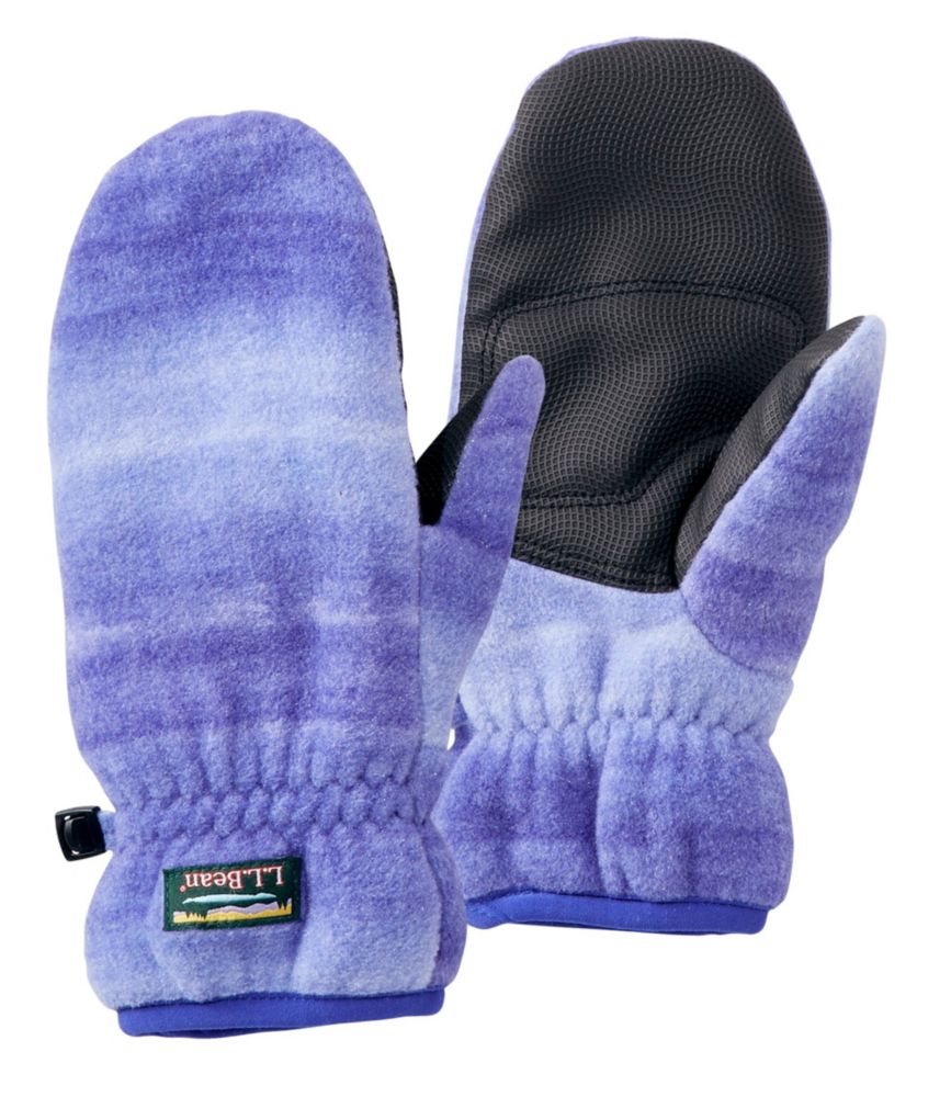Kids' Mountain Classic Fleece Mittens, Print Accessories at L.L.Bean