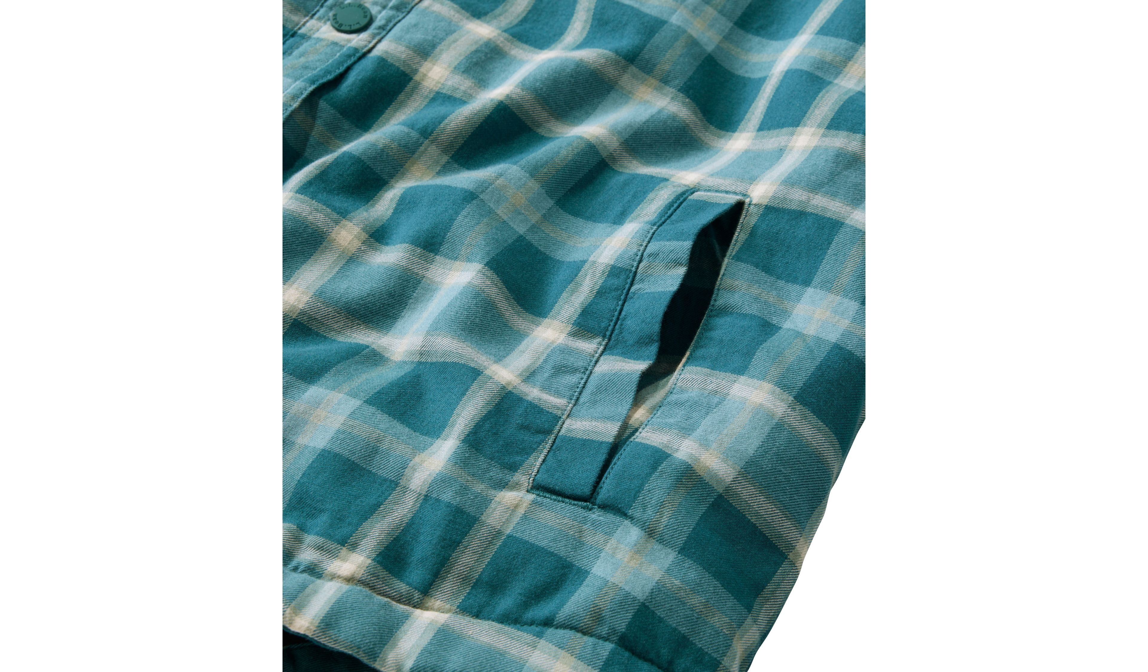 Women's Fleece-Lined Flannel Shirt, Snap-Front Plaid