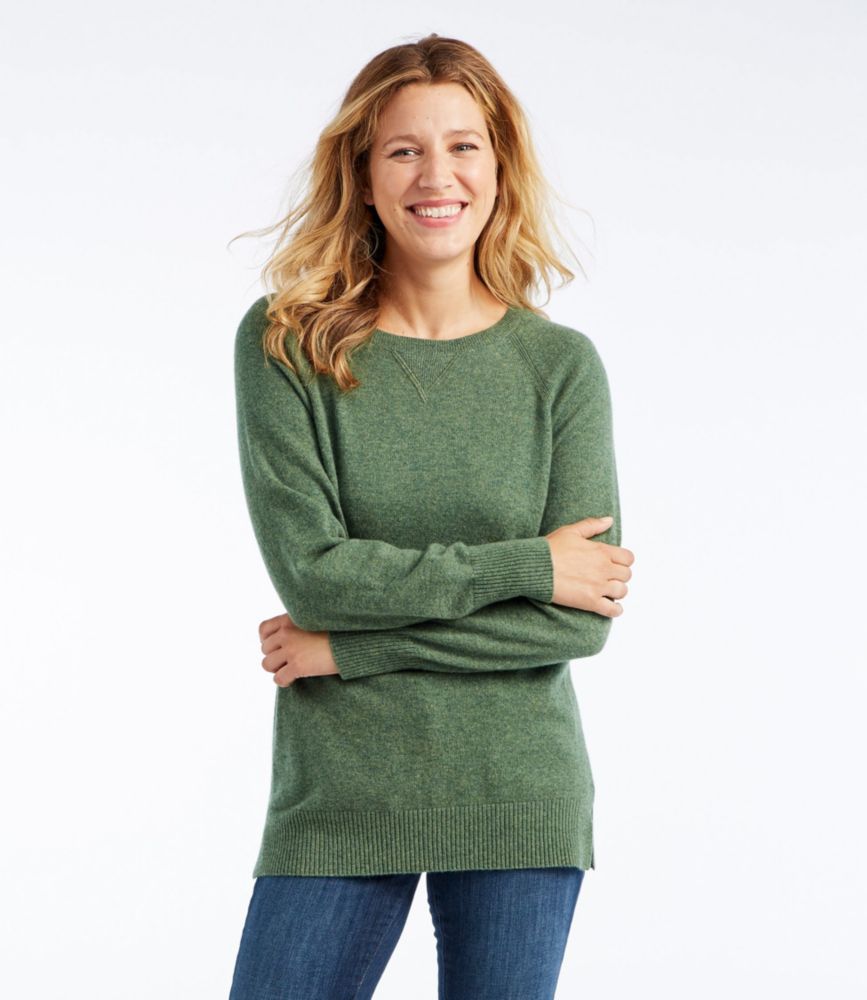 ll bean crew sweatshirt