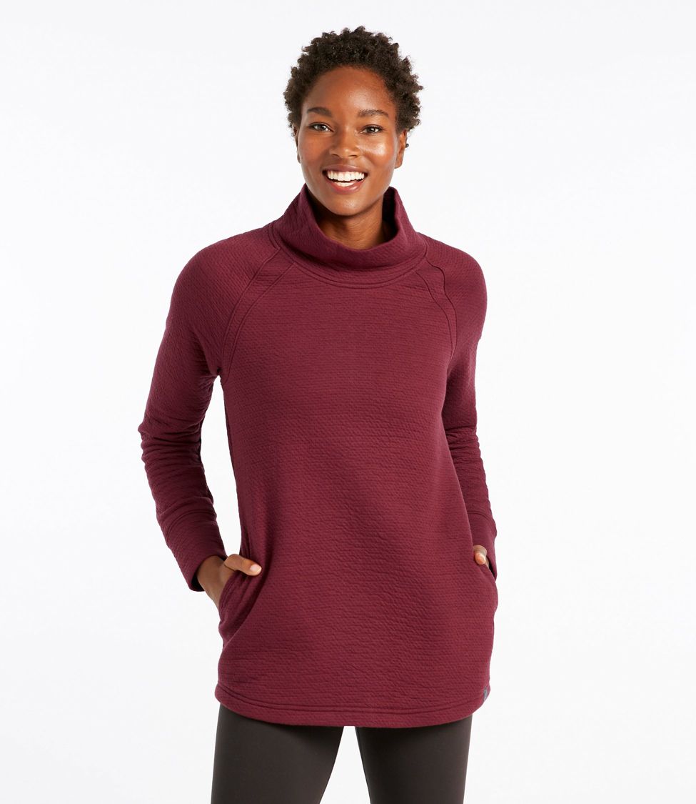 LULULEMON Scuba Funnel Neck cotton-blend sweatshirt