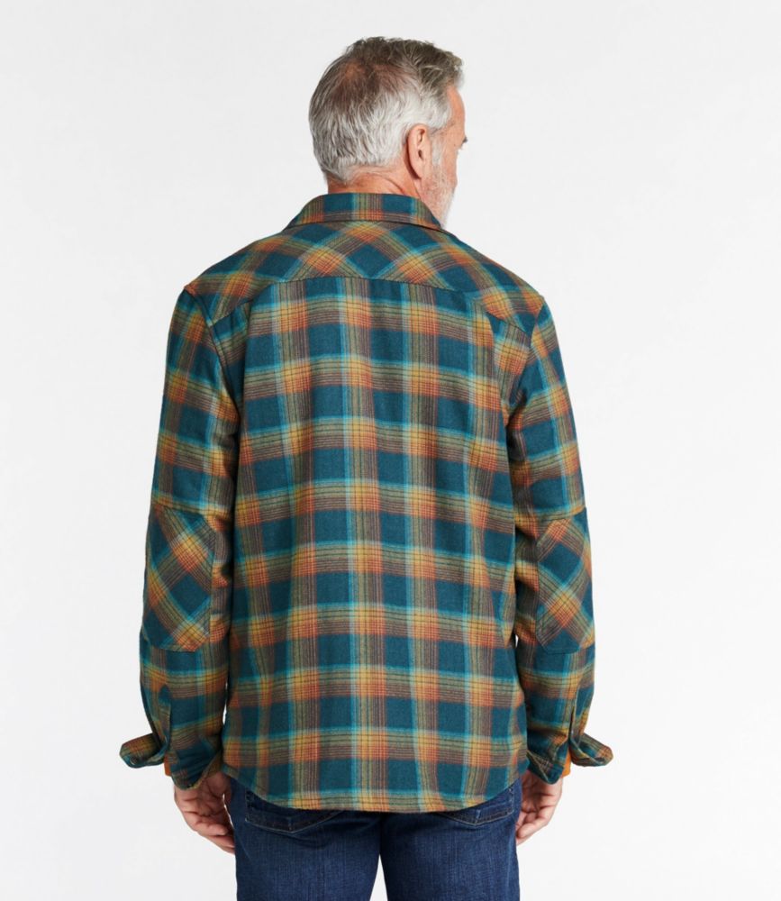 ll bean womens lined flannel shirt