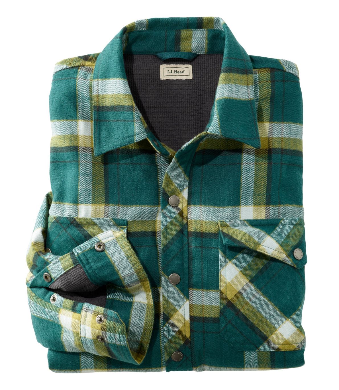 Men's Overland Performance Flannel Shirt, Fleece Lined