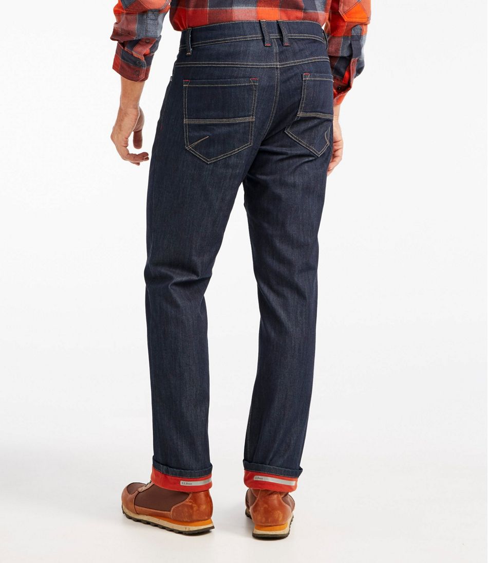 Men's Cliffside Cordura Jeans, Fleece Lined