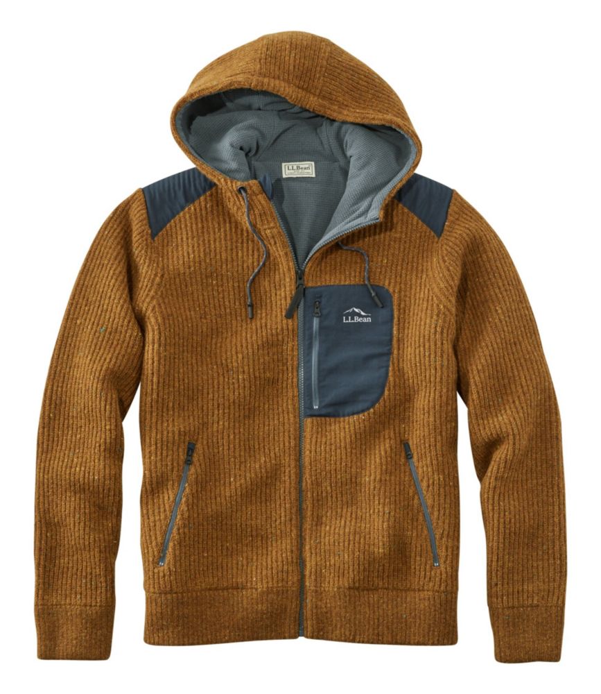 fleece lined hooded sweatshirt