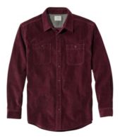 Men's Lakewashed Corduroy Shirt, Traditional Fit Long-Sleeve