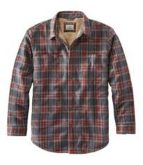 Men's Scotch Plaid Flannel Shirt, Traditional Fit