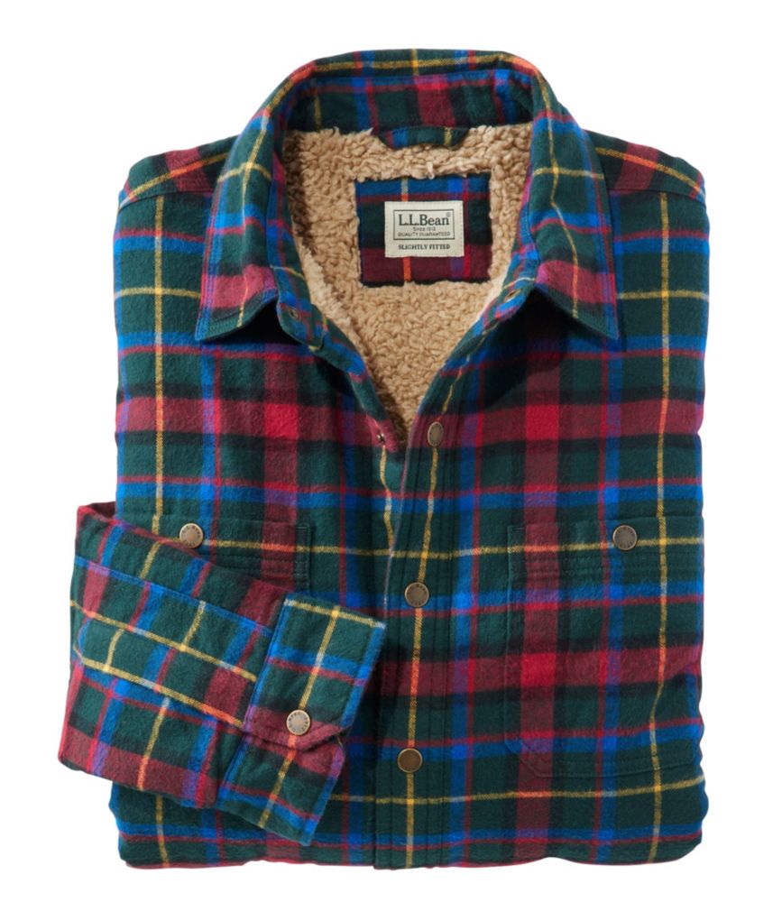 sherpa lined plaid hoodie