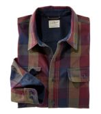 Men's Lined Hurricane Shirt, Traditional Fit Plaid