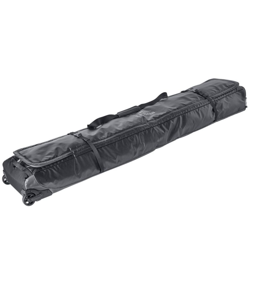 rolling double ski bag