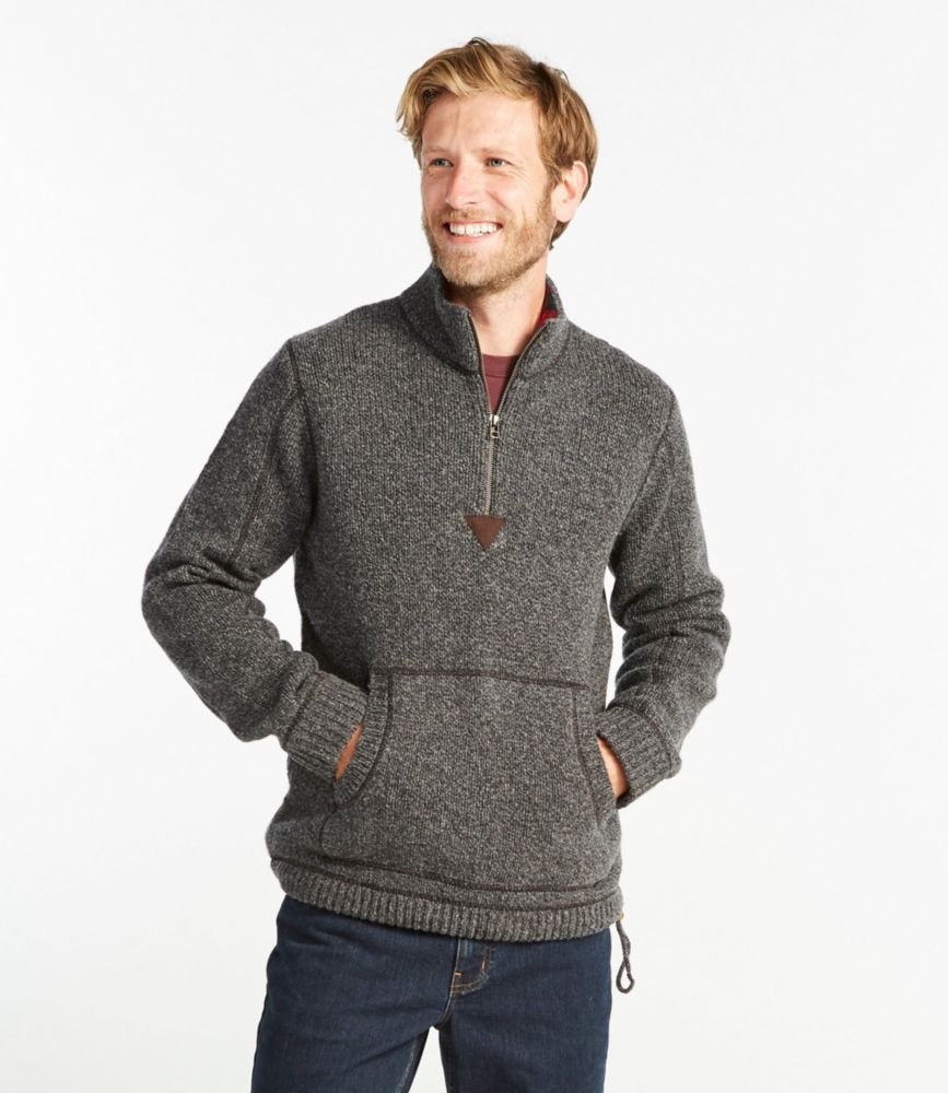 ll bean men's ragg wool sweater