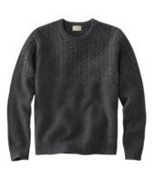 Washable Lambswool Sweaters, Mixed Stitch Crewneck | Sweatshirts 