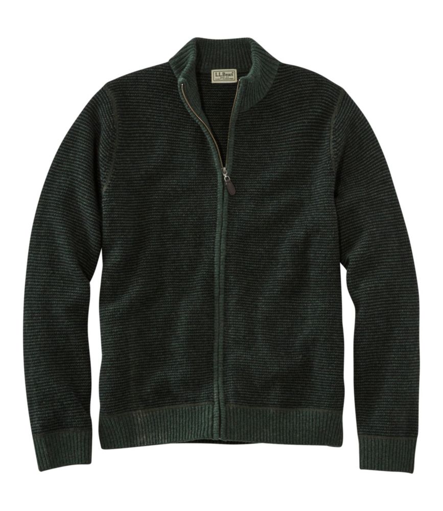 mens full zip sweater