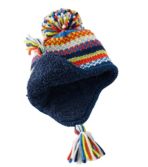 Toddlers' Peruvian Pom Hat, Stripe