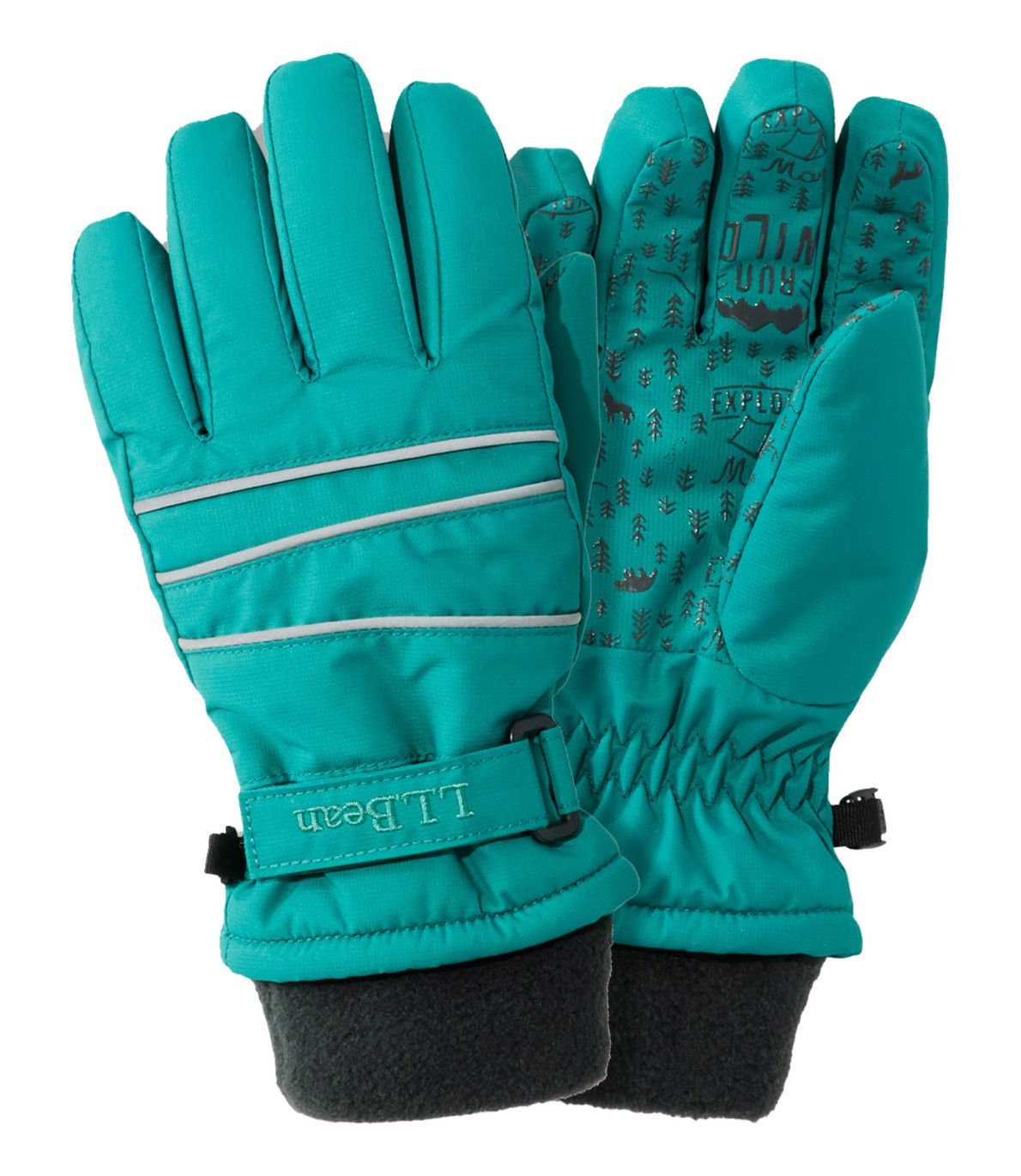 Kids' Wintry Mix Waterproof Gloves