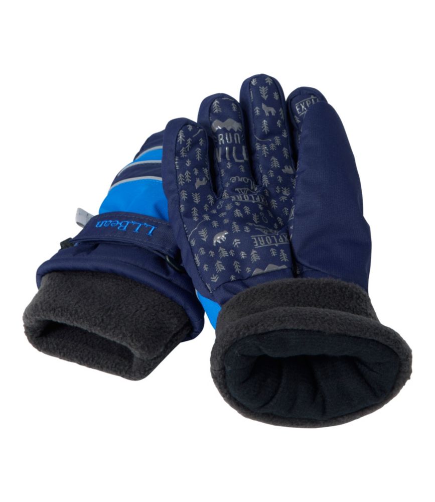 Kids' Wintry Mix Waterproof Gloves
