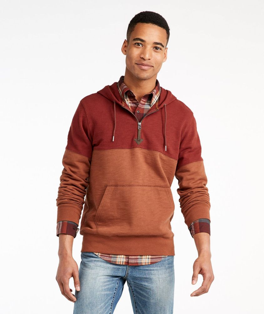 hooded pullover sweatshirt