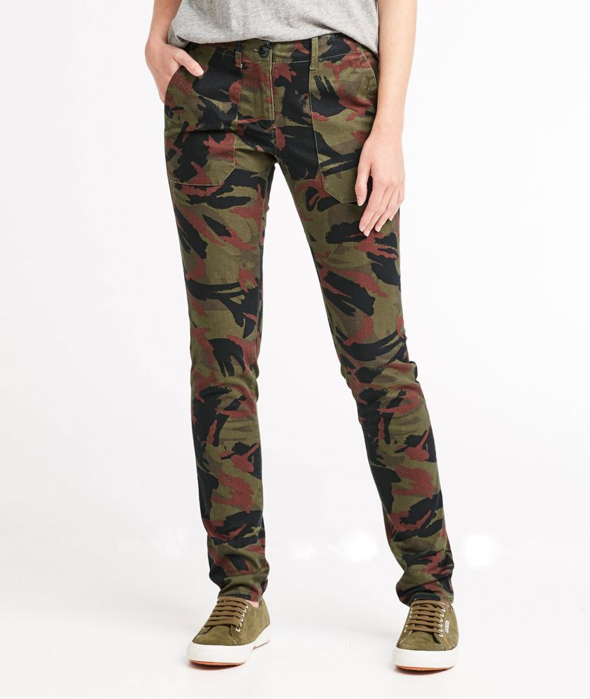 women's camo utility pants