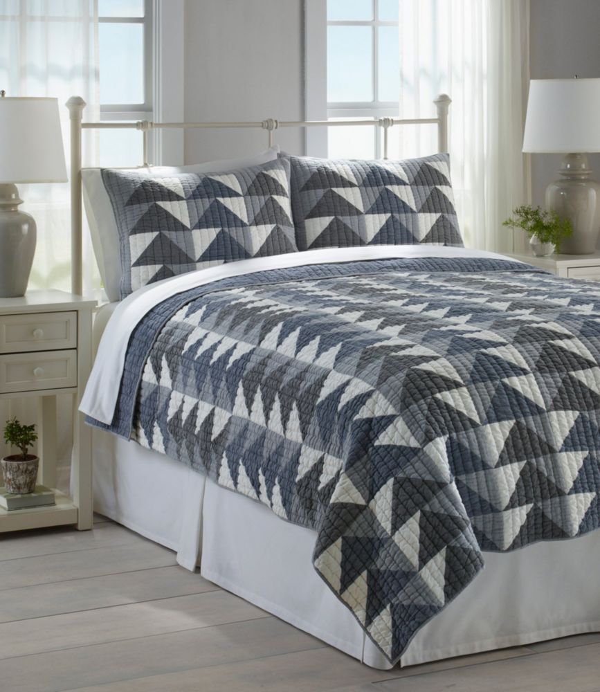 Patchwork Geo Quilt Collection Home Goods at L.L.Bean