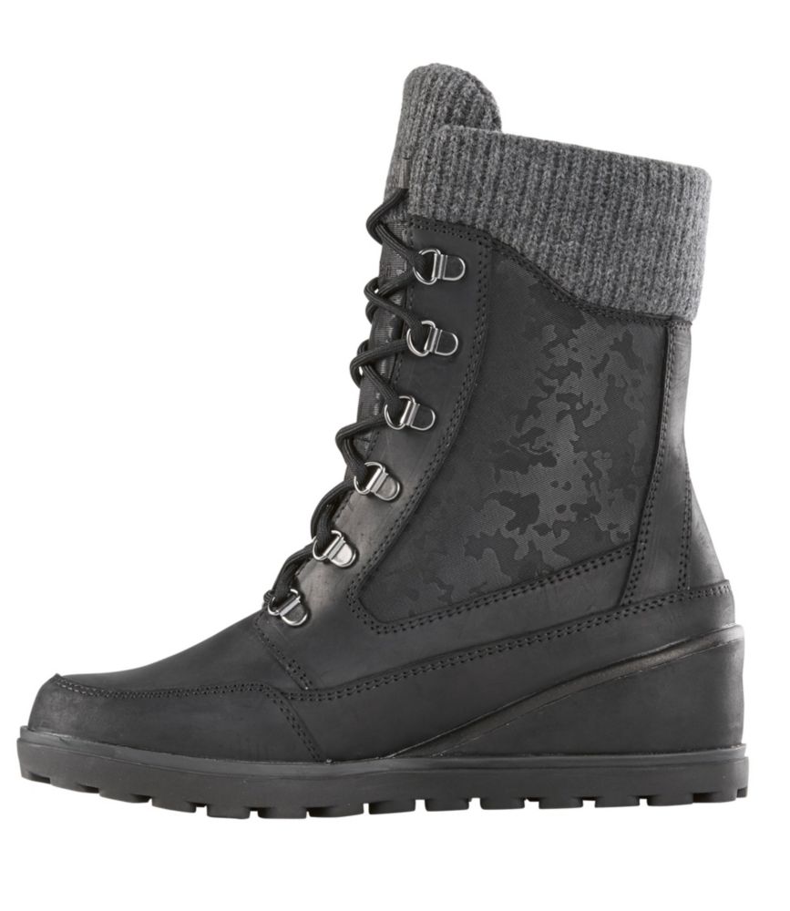 wedge snow boots