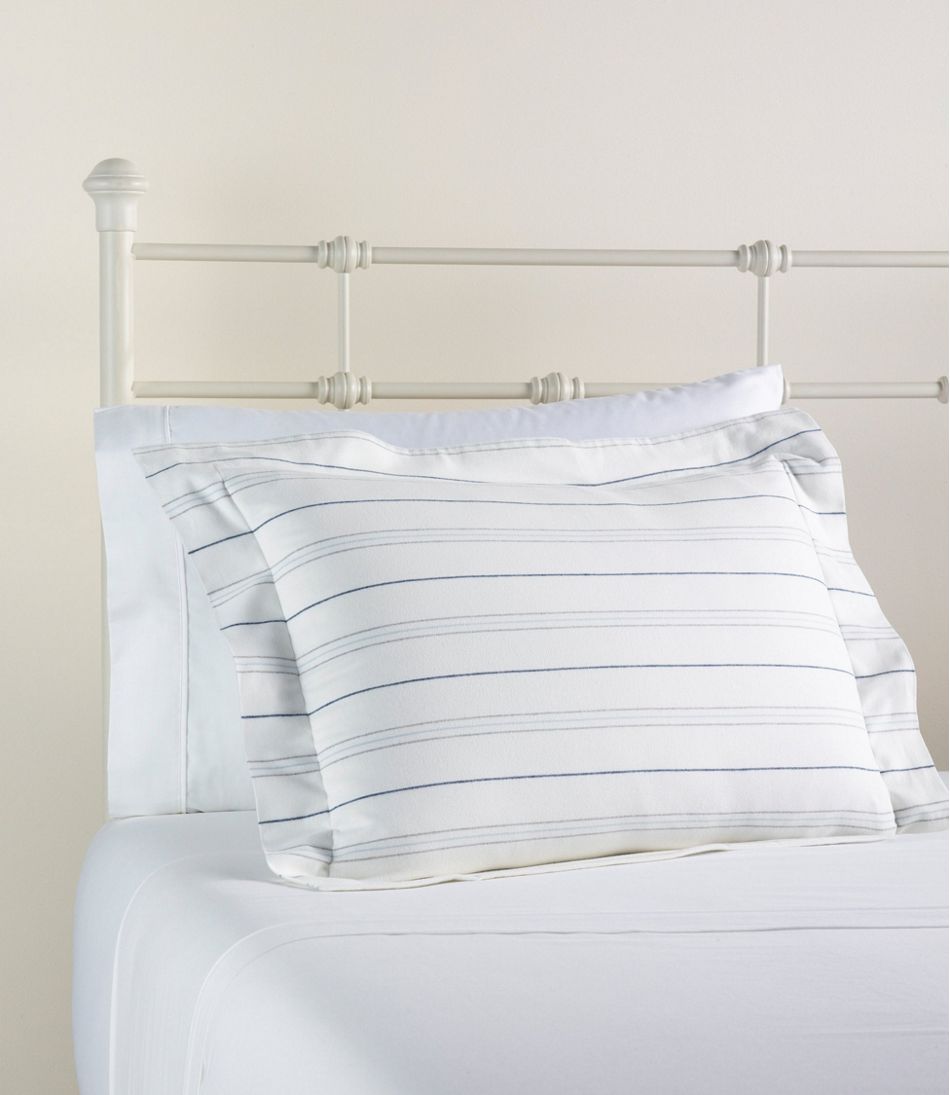 Organic Flannel Comforter Cover Collection Stripe Bedding At L L Bean